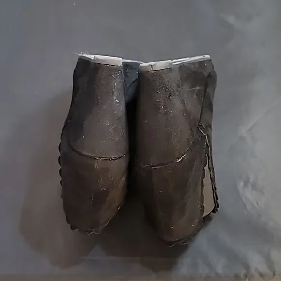 CHINESE LAUNDRY VANGO SUEDE WOMENS WEDGE BOOTIE - Picture 10 of 13